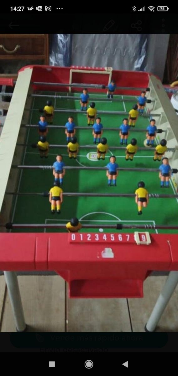 FUTBOLÍN MARCA Chicos. 100x80x82 cm