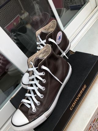 Comprar Converse negras piel plataforma 59,95€ | Envío Gratis 