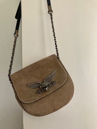 Bolso ante zara de segunda mano por 15 EUR en Barcelona en WALLAPOP