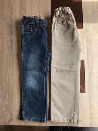 Pantalones talla 4-5 años de segunda mano por 5 EUR en Leganés en WALLAPOP