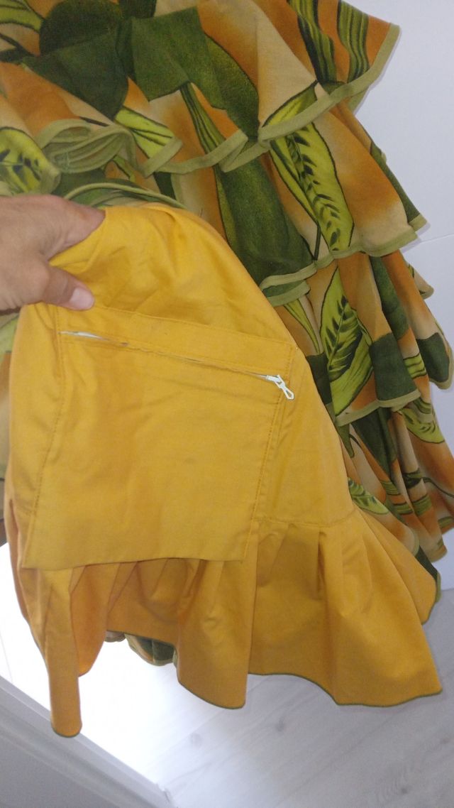 Traje de flamenca tirantes