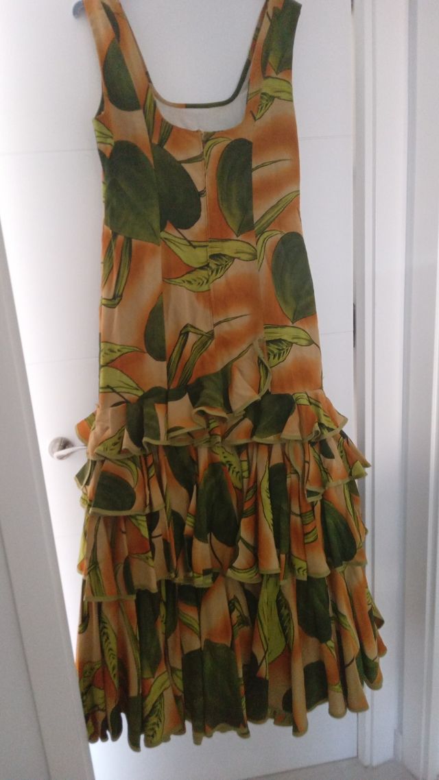 Traje de flamenca tirantes