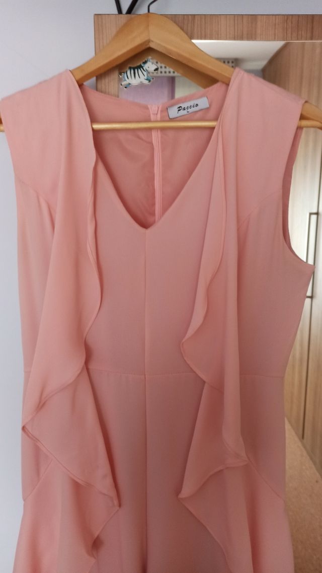 Mono ceremonias rosa palo talla L (40)