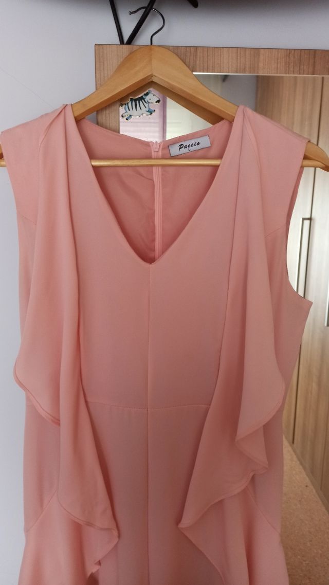 Mono ceremonias rosa palo talla L (40)