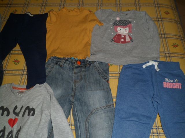 Lote de ropa 2 a 3 años