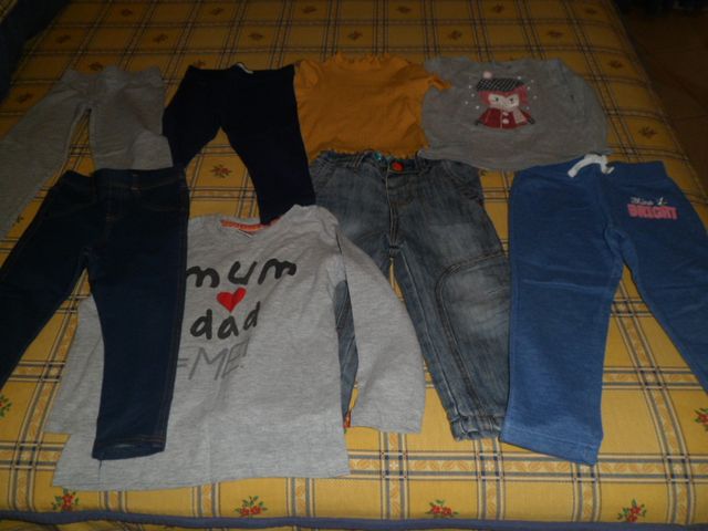 Lote de ropa 2 a 3 años