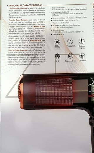 Secador profesional Zeus de segunda mano por 235 EUR en Malgrat de mar en  WALLAPOP
