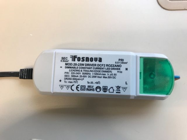 Faretti LED 23W diametro 24 mm