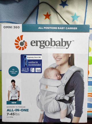 Mochila de porteo Ergobaby de segunda mano por 90 EUR en Vista Alegre de  Murcia en WALLAPOP