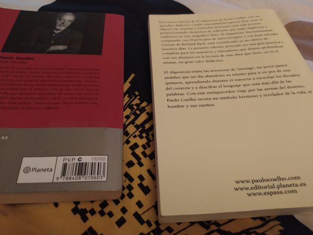 Coelho:ElAlquimista/Once'/Confesiones delperegrino