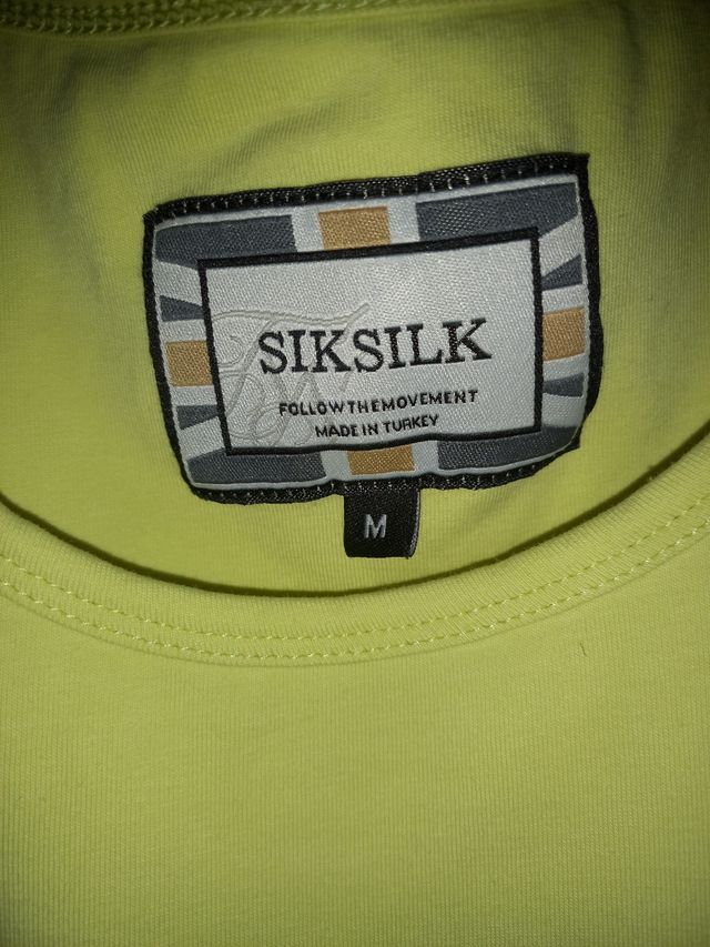camiseta sik silk hombre