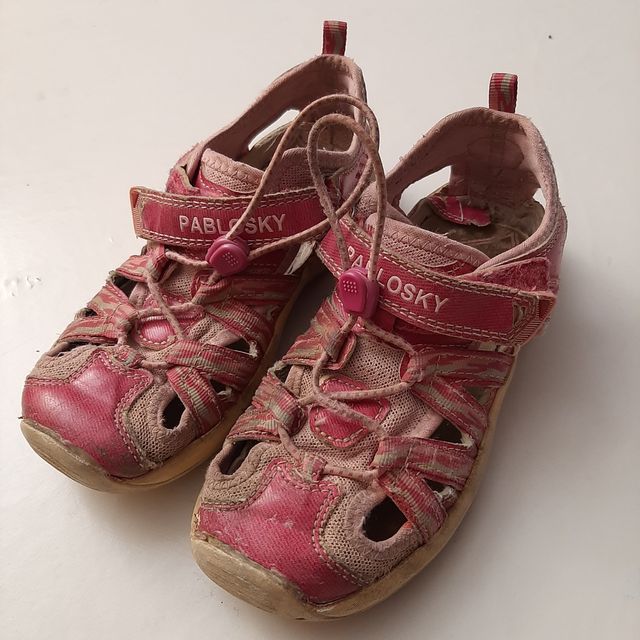 sandalias niña marca pablosky talla 31
