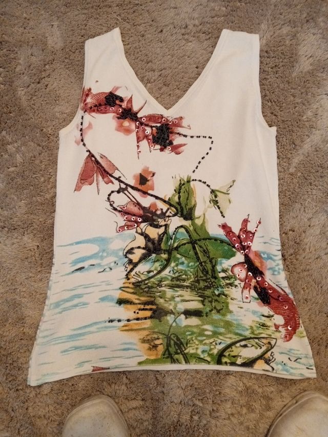 camiseta punto talla 38