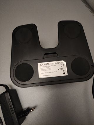 Base de carga y adaptador Cecotec Conga 3092 Láser de segunda mano por 15  EUR en Vigo en WALLAPOP