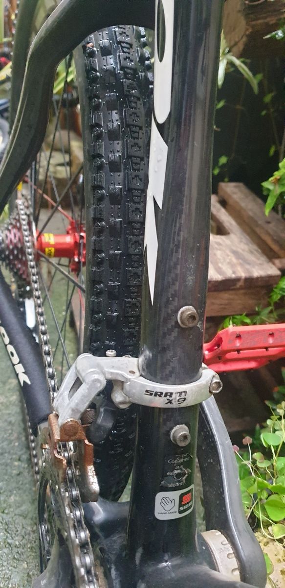 bicicleta look de carbono