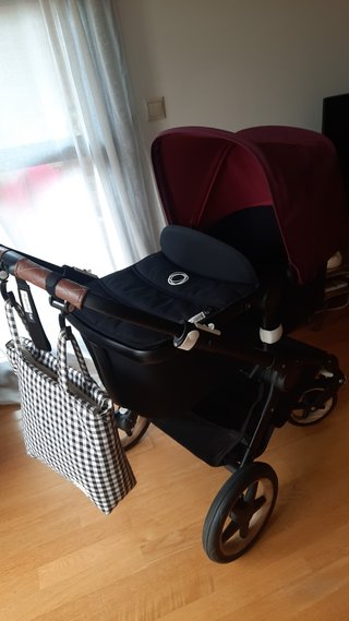 Bolsa big pocket carrito bebé minicoton vichy de segunda mano por 40 EUR en  Madrid en WALLAPOP