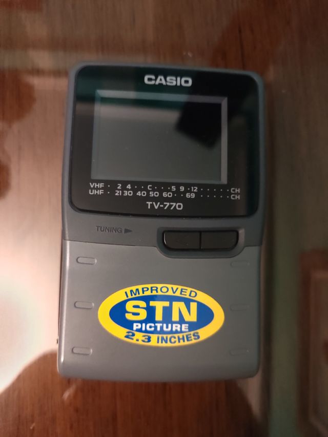 Televisor TV portátil Casio 2,3''