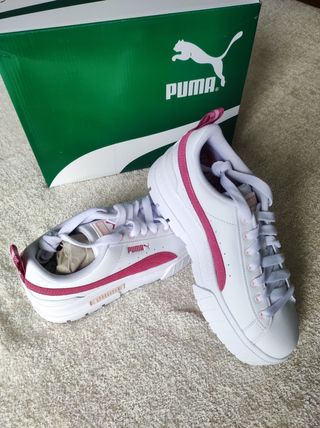 Zapatillas Puma Mayze Rose by Aitana de segunda mano por 60 EUR en San  Vicente de Elviña en WALLAPOP