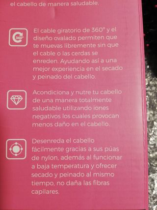 Cepillo secador HiStyle 3 en 1. de segunda mano por 25 EUR en Base Aerea  Conjunta Torrejon en WALLAPOP