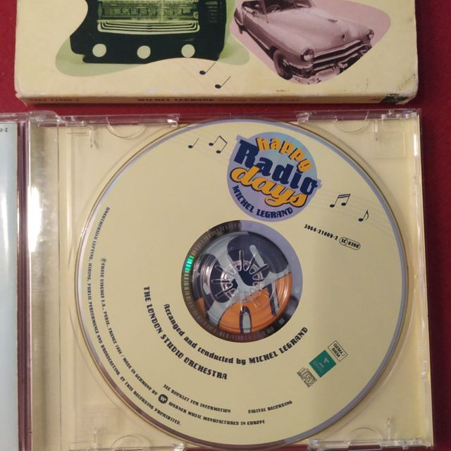 CD HAPPY RADIO DAYS / MICHEL LEGRAND