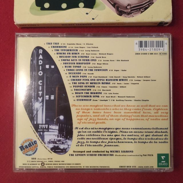 CD HAPPY RADIO DAYS / MICHEL LEGRAND