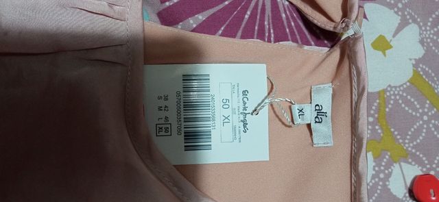 Vestido de fiesta en raso T - 50 XL