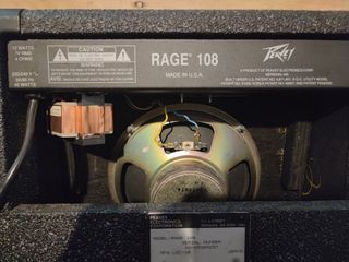 Amplificador de guitarra Peavey, Rage 108. de segunda mano por 100 EUR en  Madrid en WALLAPOP