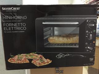 Mini horno eléctrico 15l. SilverCrest a estrenar de segunda mano por 35 EUR  en Puertollano en WALLAPOP