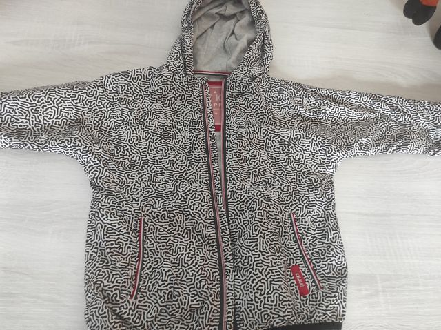 chaqueta impermeable niña con forro