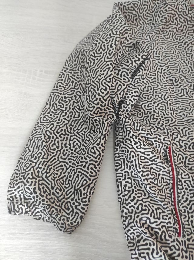 chaqueta impermeable niña con forro