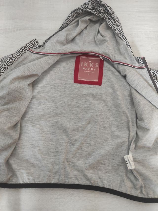 chaqueta impermeable niña con forro