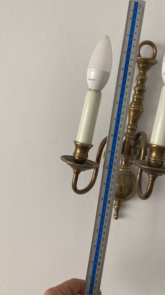 Lámpara pared vintage clásico antigüedad