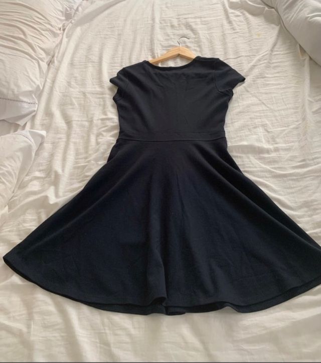 Vestido azul marino. Talla M de Zara.Poco uso