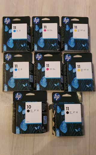Toner hp 11 de segunda mano por 20 EUR en Mataró en WALLAPOP