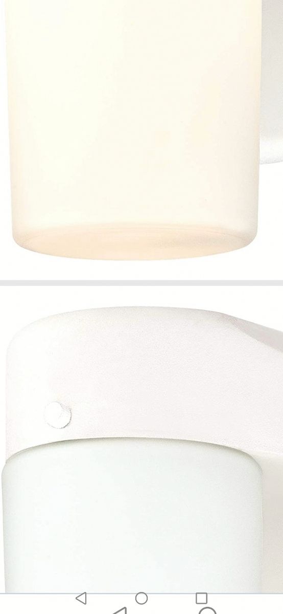 Lámpara de pared para exteriores con LED regulable