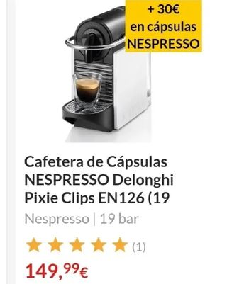 Cafetera Nespresso de segunda mano en Esplugues de Llobregat en WALLAPOP