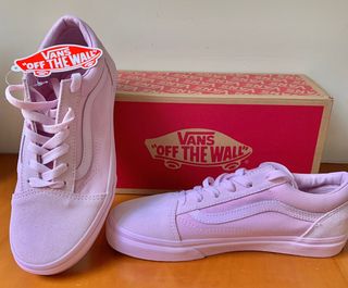 Zapatillas Vans rosa piel\\/loneta t-38\\'5 Nuevas de segunda mano por 45 EUR  en Sabadell en WALLAPOP