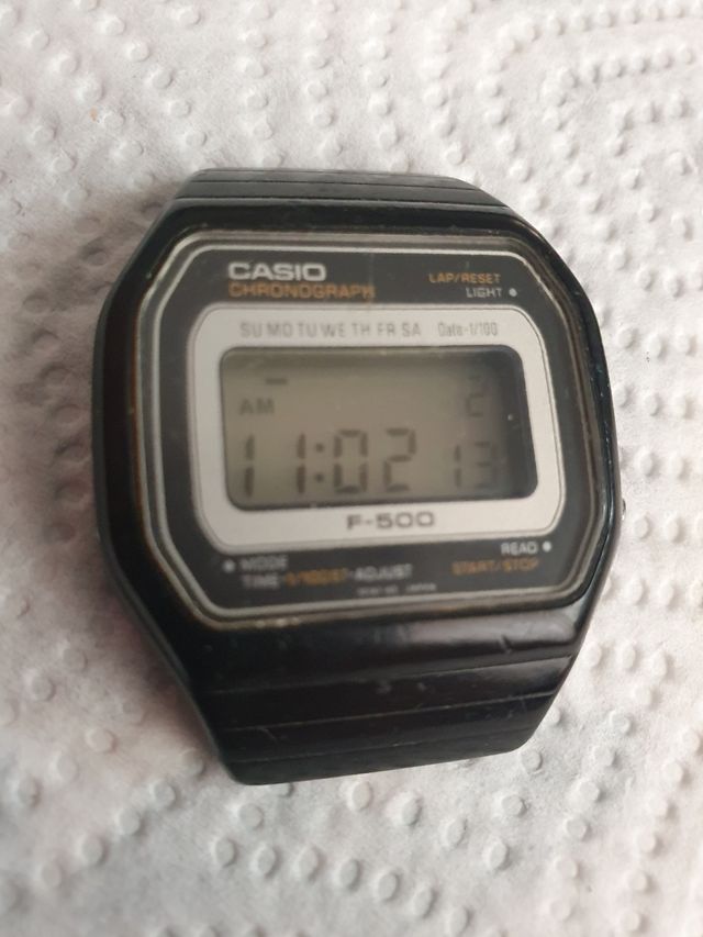 casio F500 Japón vintage