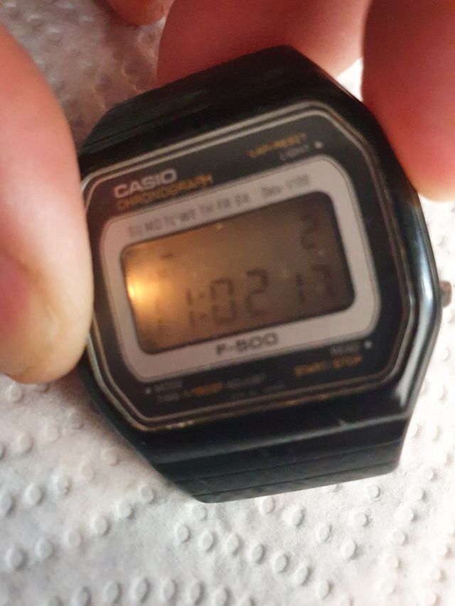 casio F500 Japón vintage
