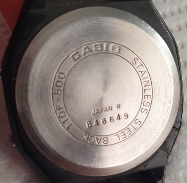 casio F500 Japón vintage