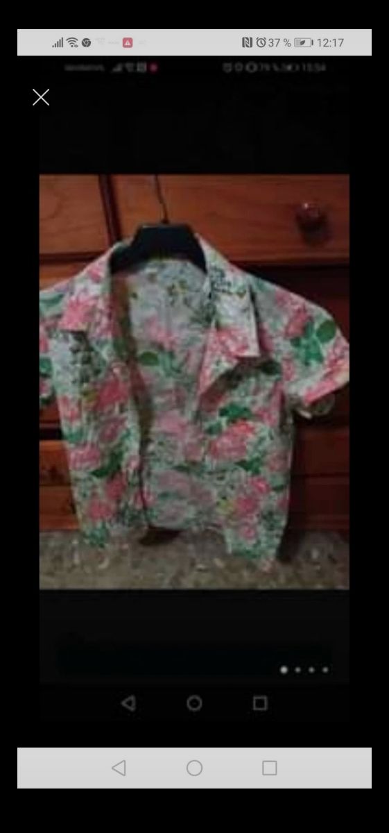 Camisa de flores