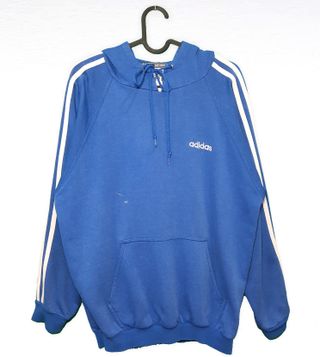 Adidas Vintage 90s Sudadera capucha azul Mujer (M) de segunda mano por 6  EUR en Valencia en WALLAPOP