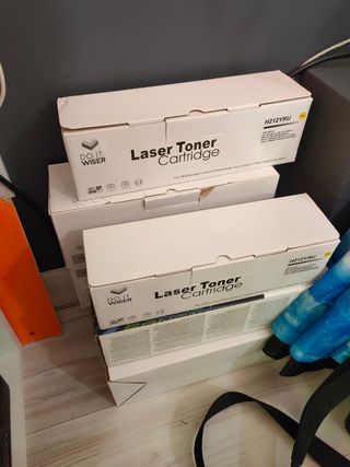 Tóner impresora láser HP de segunda mano por 70 EUR en Madrid en WALLAPOP