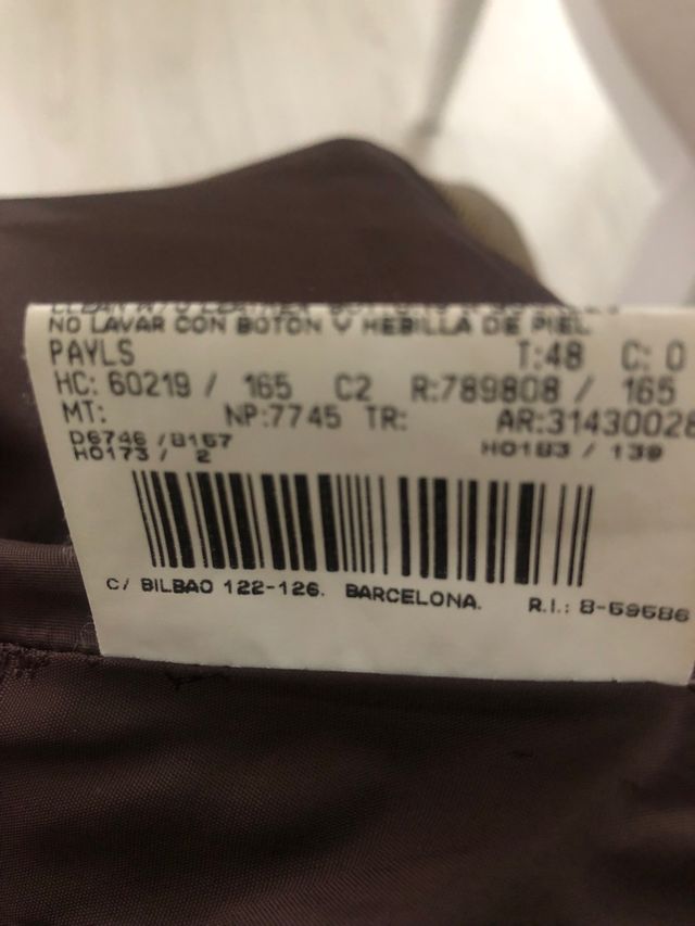 Traje pantalón Burberrys