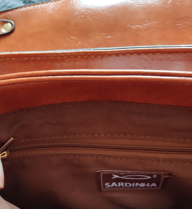 Bolso de corcho Floreado y monedero