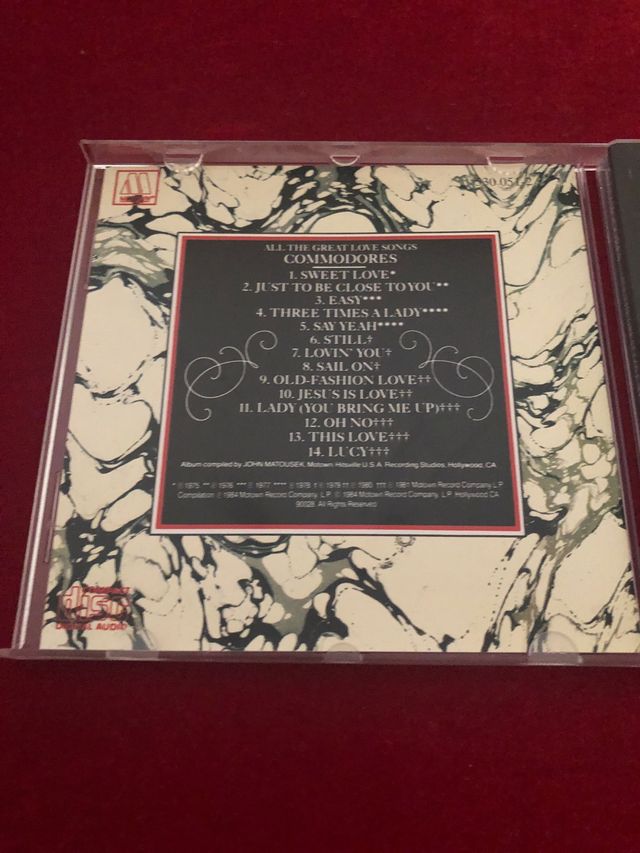 Commodores - Love Songs