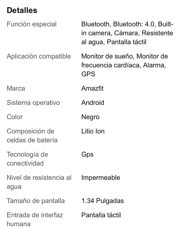 SMARWATCH AMAZFIT STRATOS 