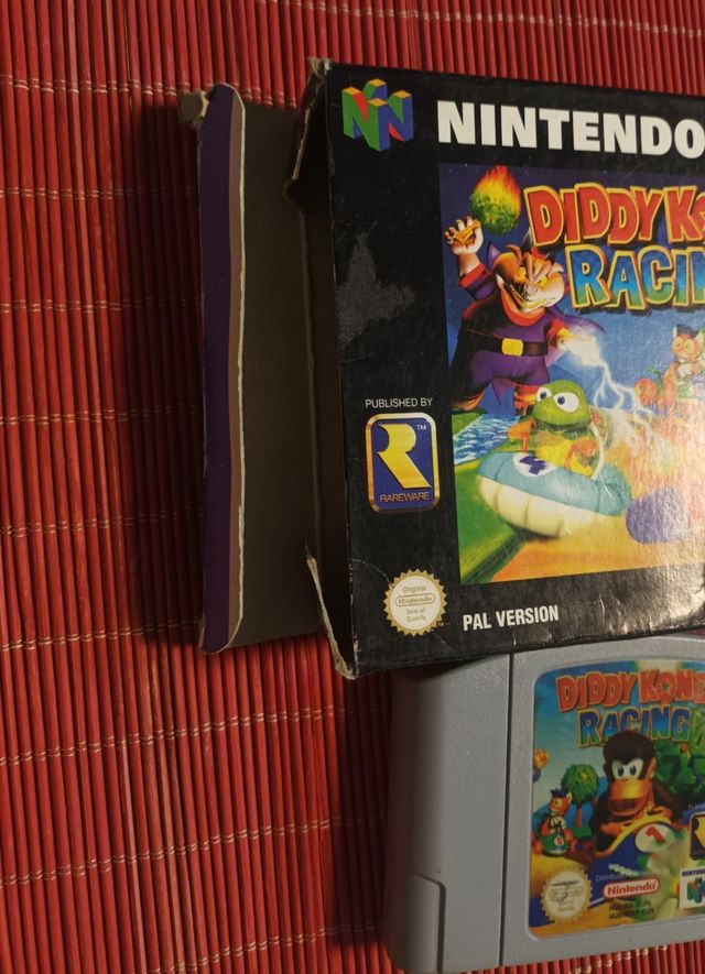 Juego Nintendo 64 en Caja- Diddy Kong Racing