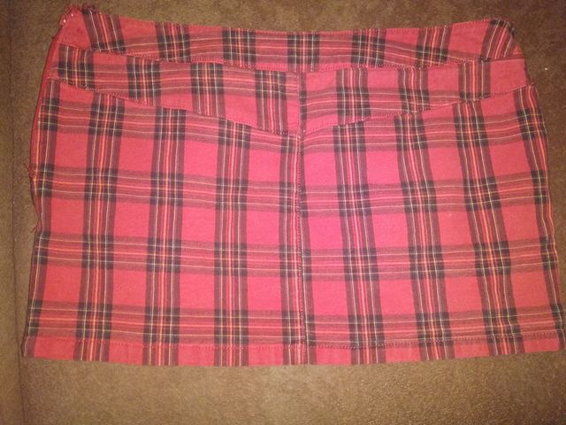 Mini falda escocesa
