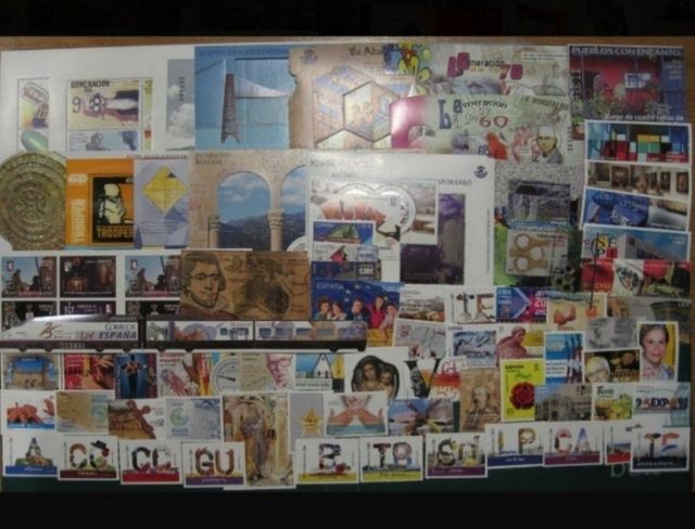 SELLOS DE ESPAÑA AÑOS COMPLETOS 2010-2019 EN NUEVO